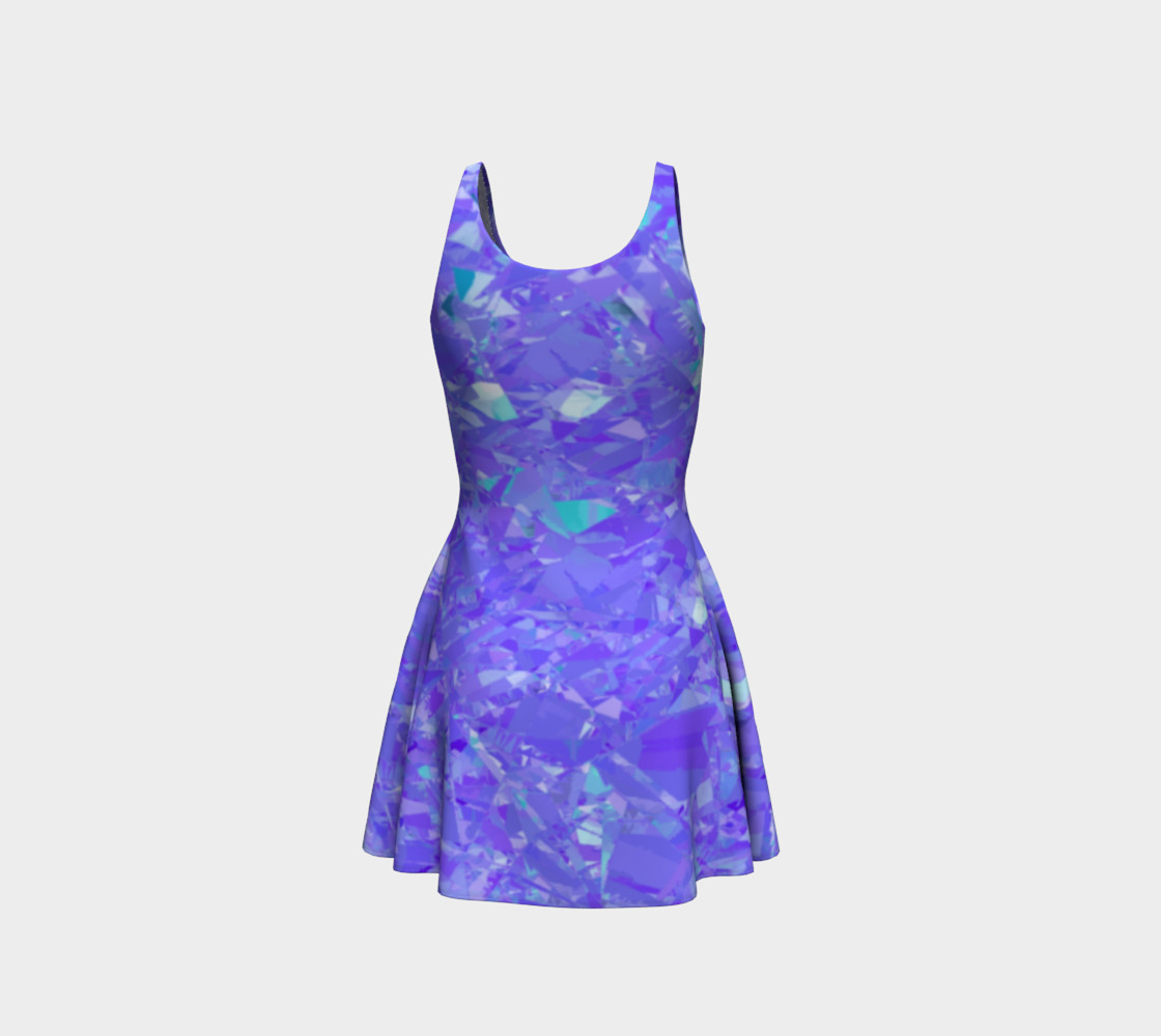 Shatter Me Violet Flare Dress preview #3