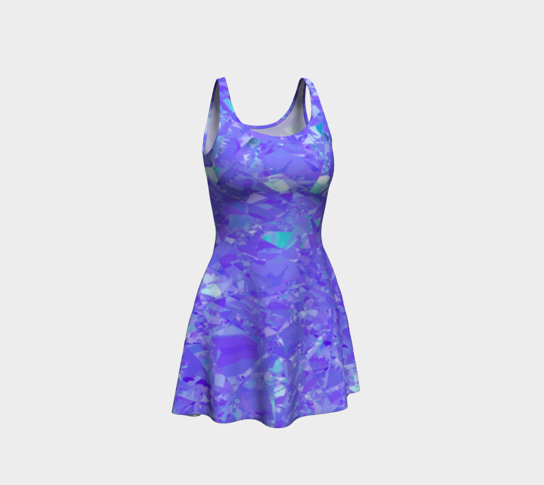 Shatter Me Violet Flare Dress preview #1