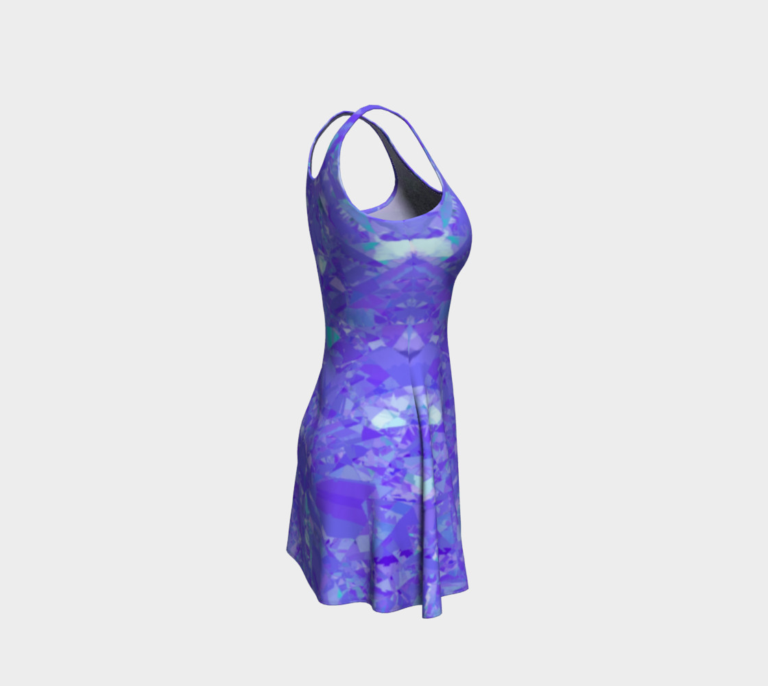 Shatter Me Violet Flare Dress preview #4