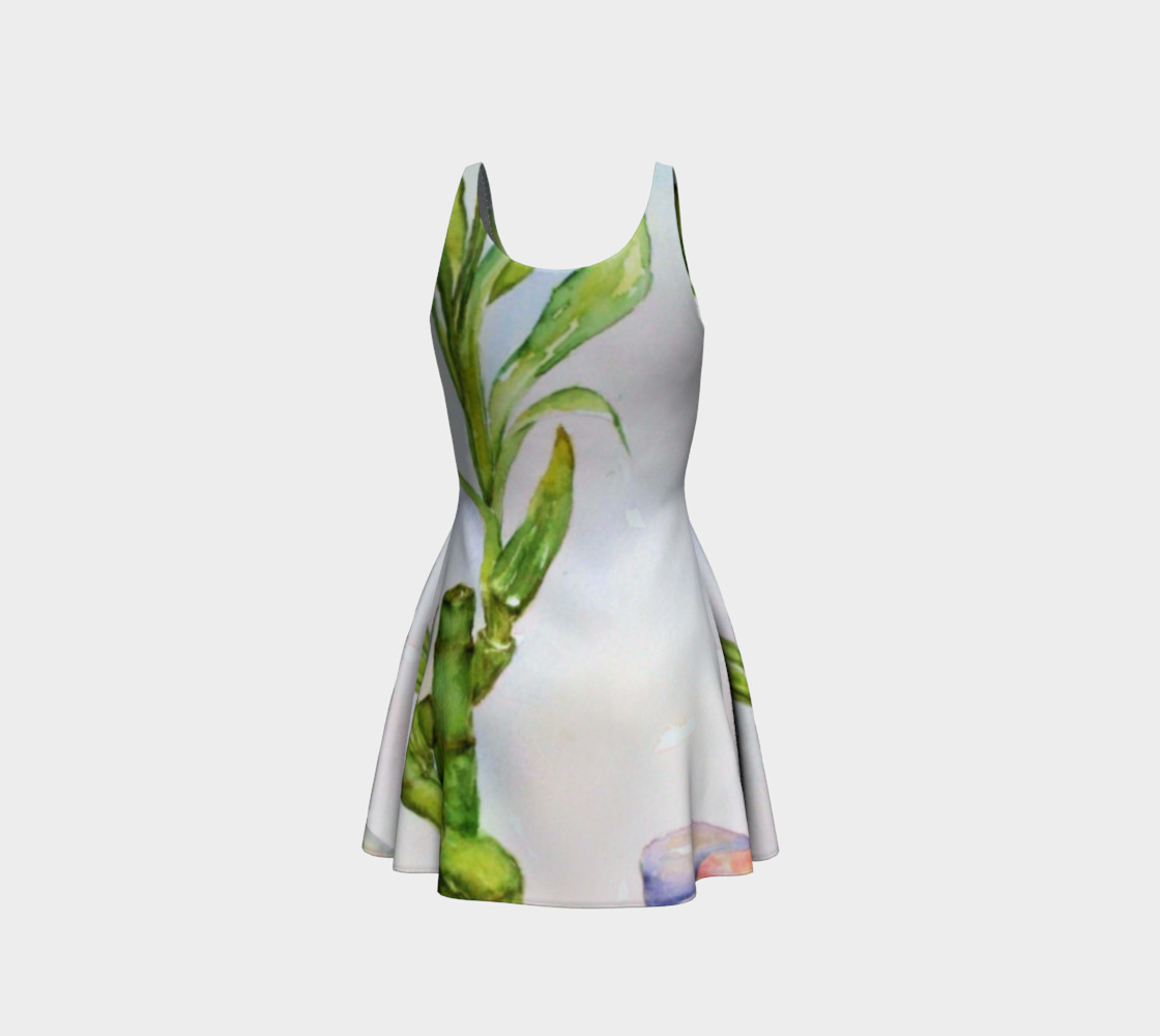 Watercolor Lucky Bamboo Stalk preview #3