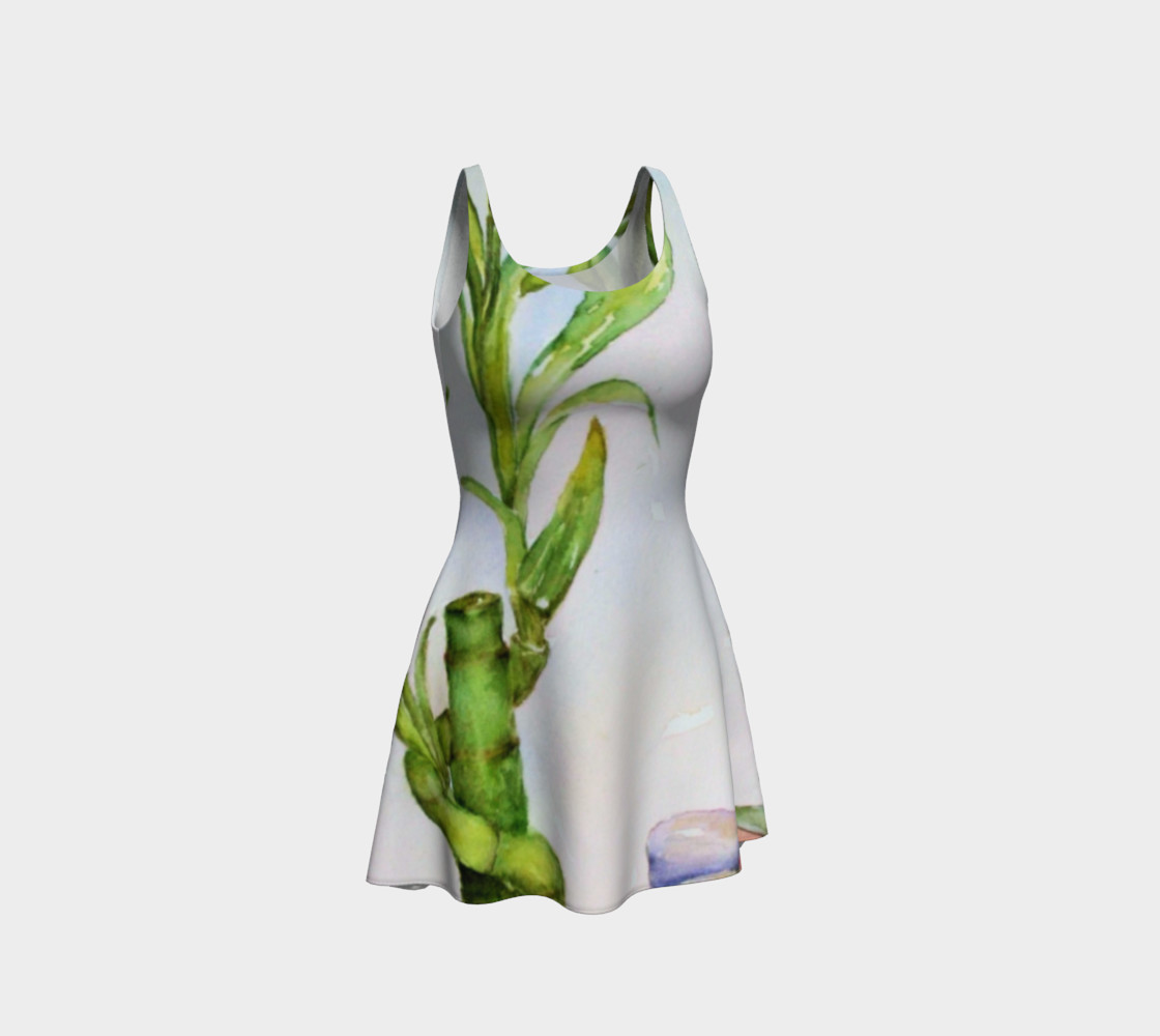 Watercolor Lucky Bamboo Stalk preview #1