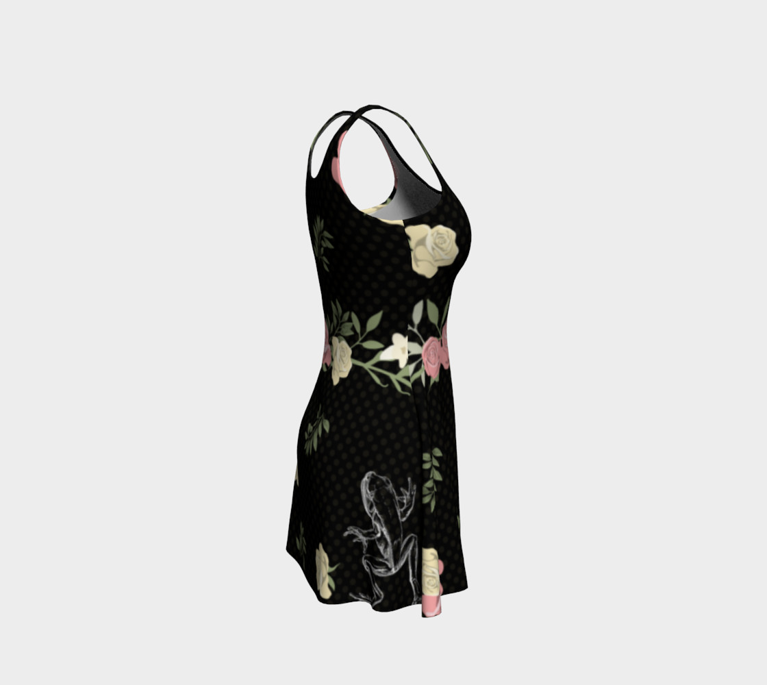 Vintage Roses and Frogs Summer Dress preview #4