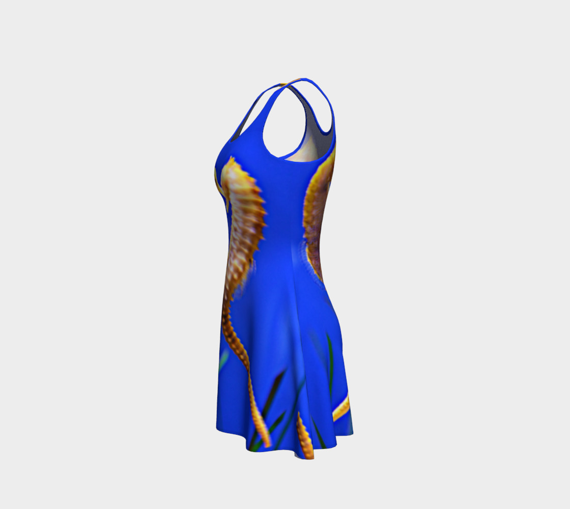 Dancing Seahorses Skater Dress preview #2