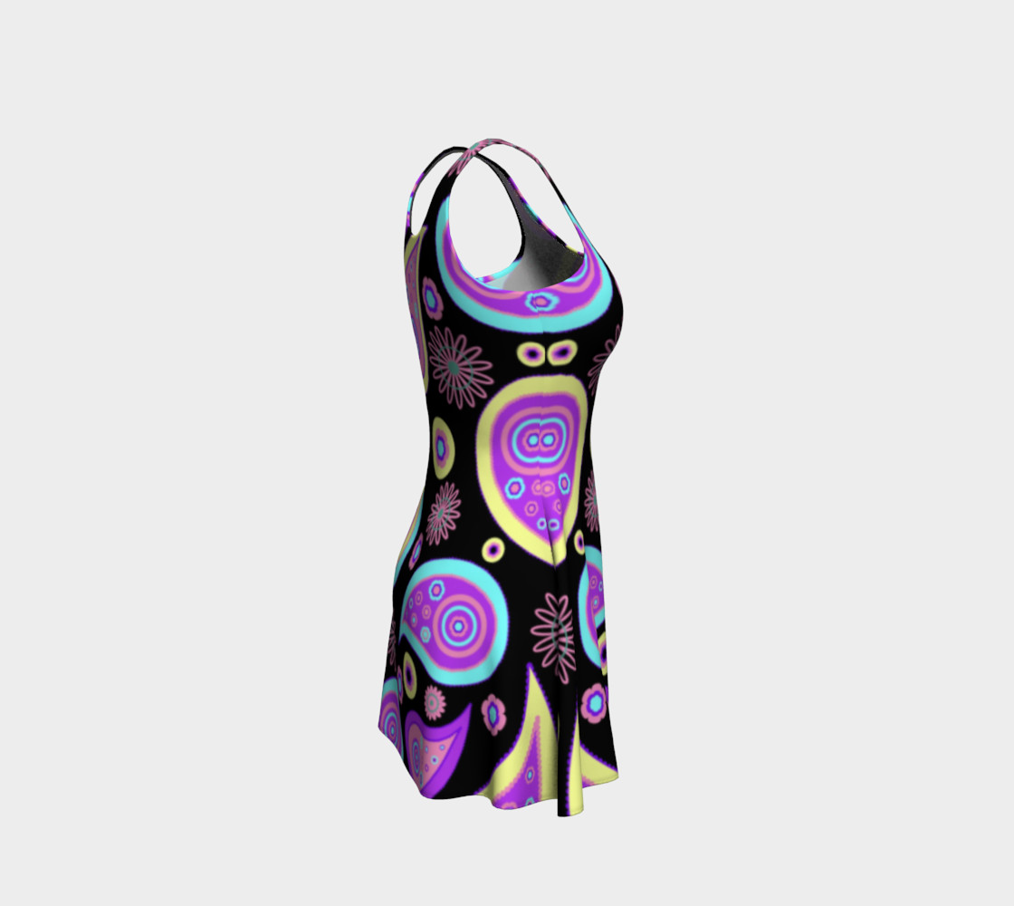 Paisley Pattern Flare Dress preview #4