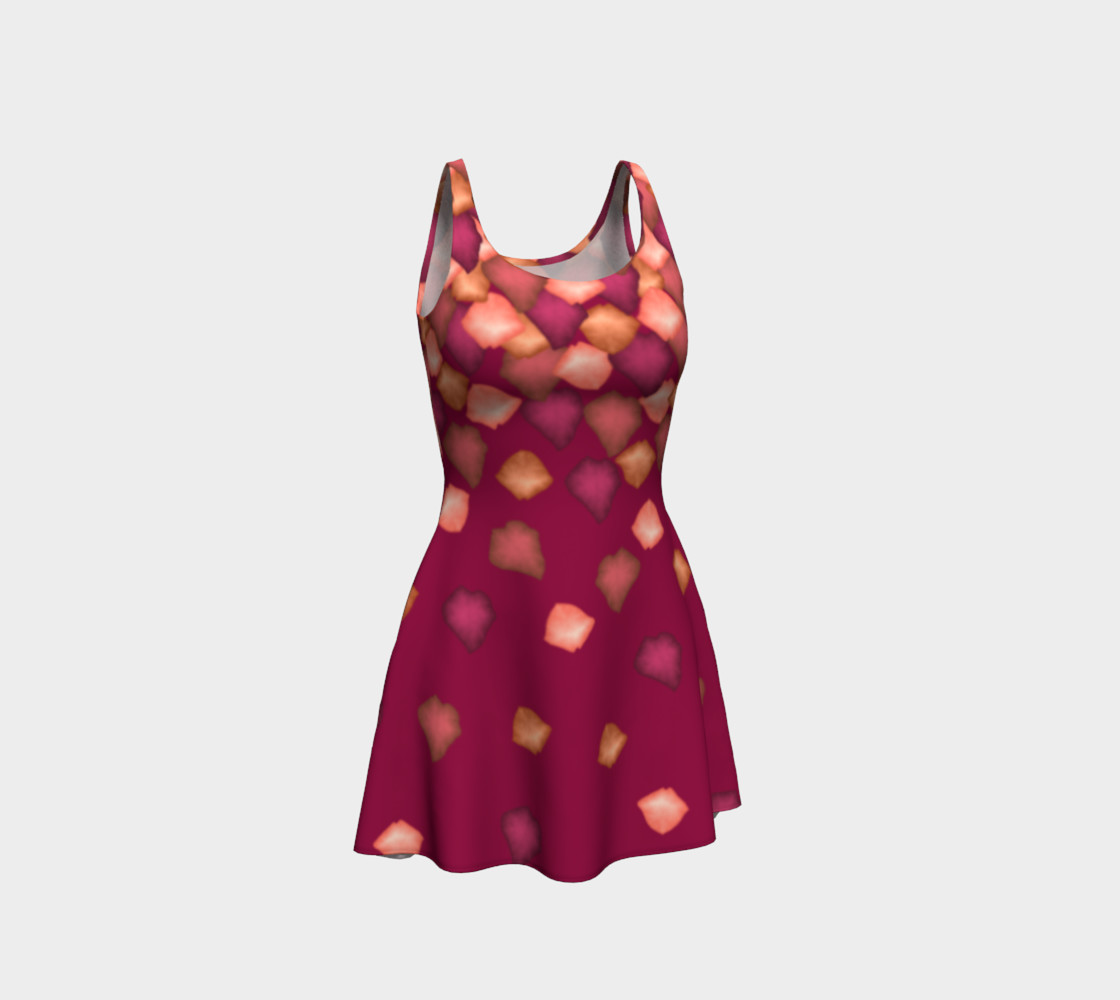 Falling Leaves Flare Dress preview #1