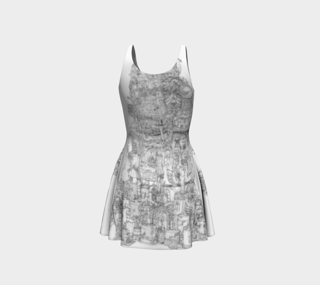 Space Elevator Flare Dress preview #3