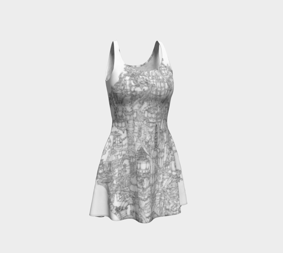 Space Elevator Flare Dress preview #1