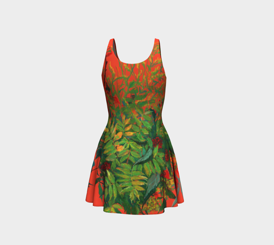Autumn Bouquet, Green and Orange, preview #3