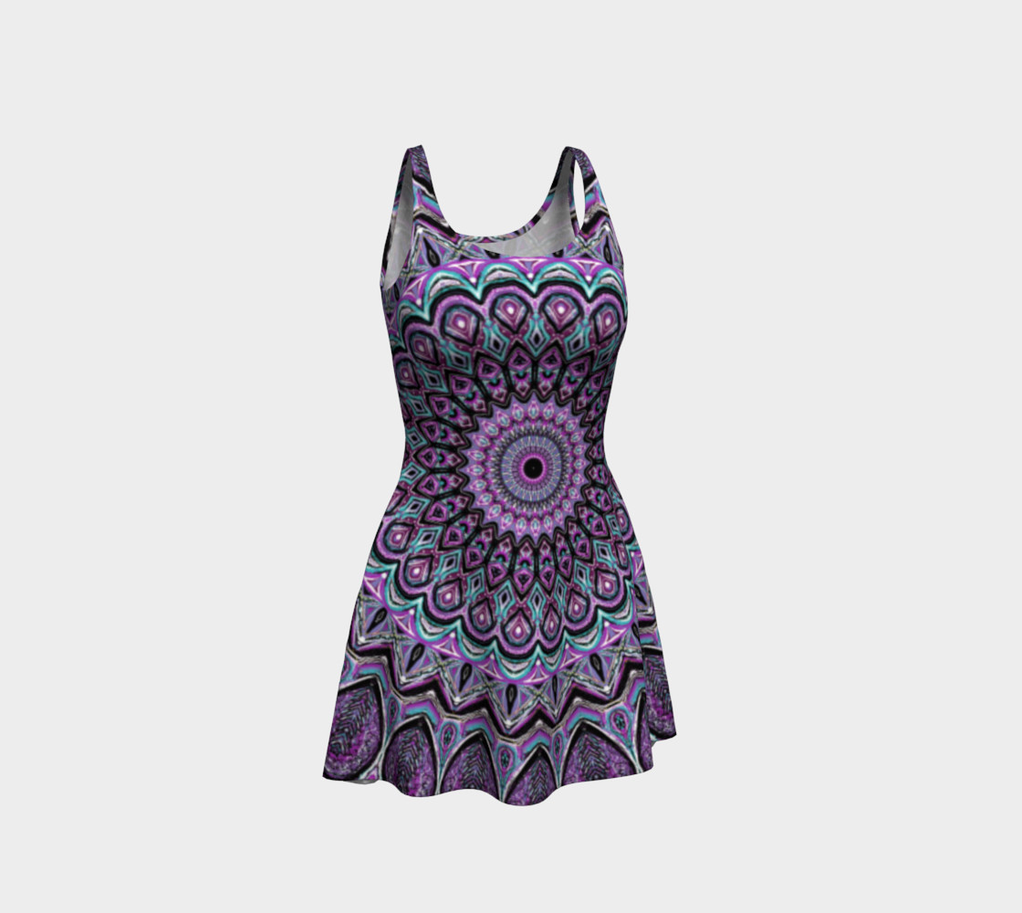 Blackberry Bliss Flare Dress preview #1