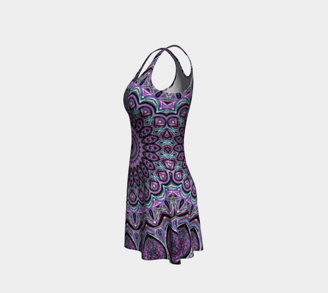 Blackberry Bliss Flare Dress preview #2