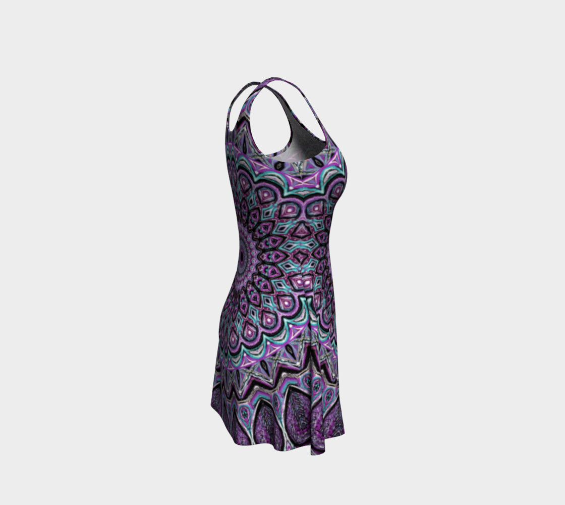 Blackberry Bliss Flare Dress preview #4