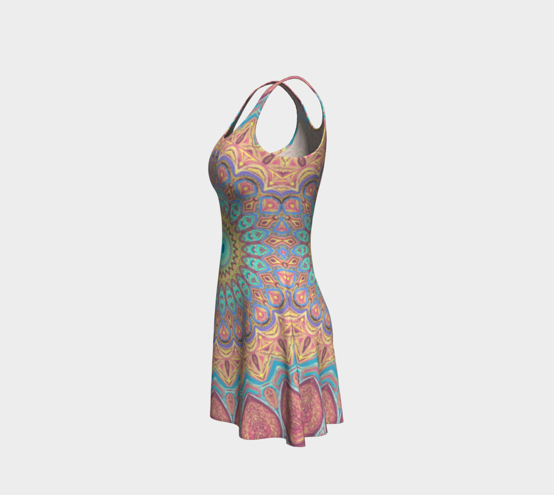 Jewel Mandala Faded Flare Dress preview #2
