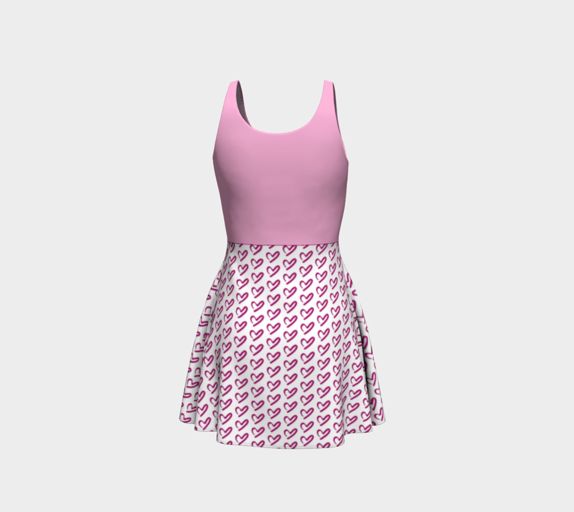 Falling For You Flare Dress preview #3