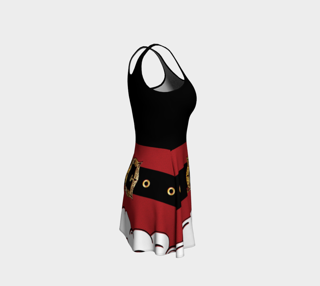 Santa Suit Flare Dress preview #4