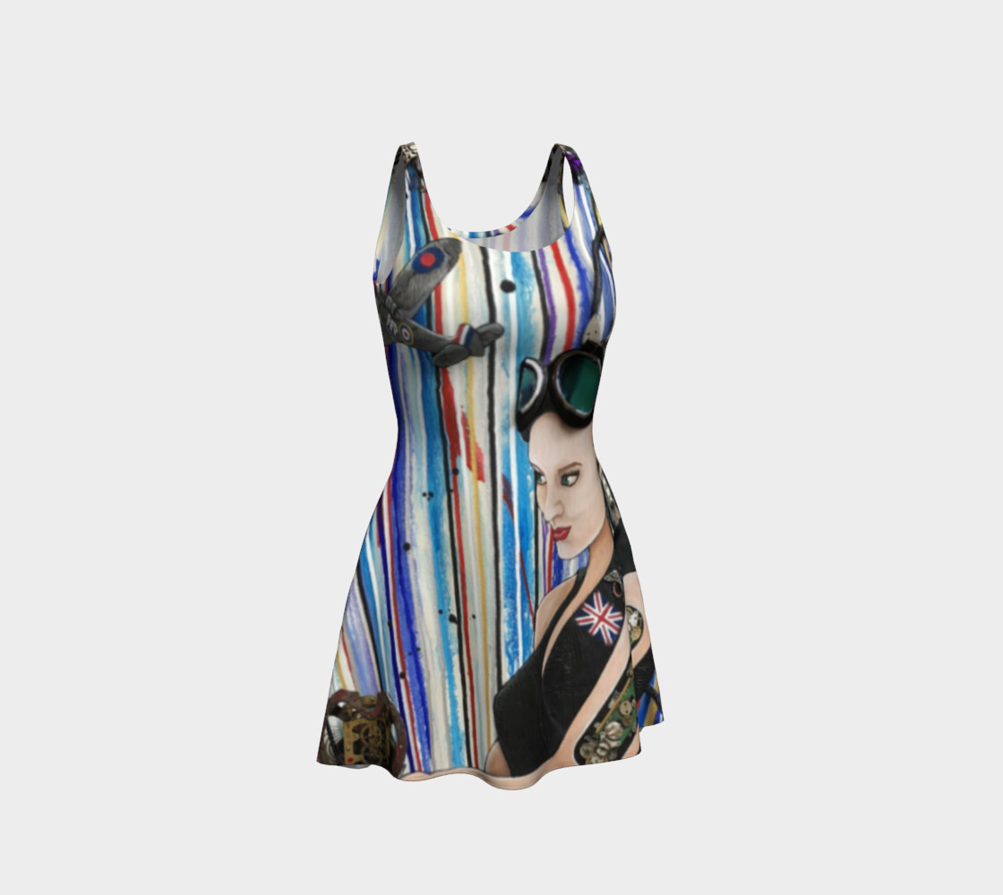 Automata Fighter Pilot Flared Dress preview #1