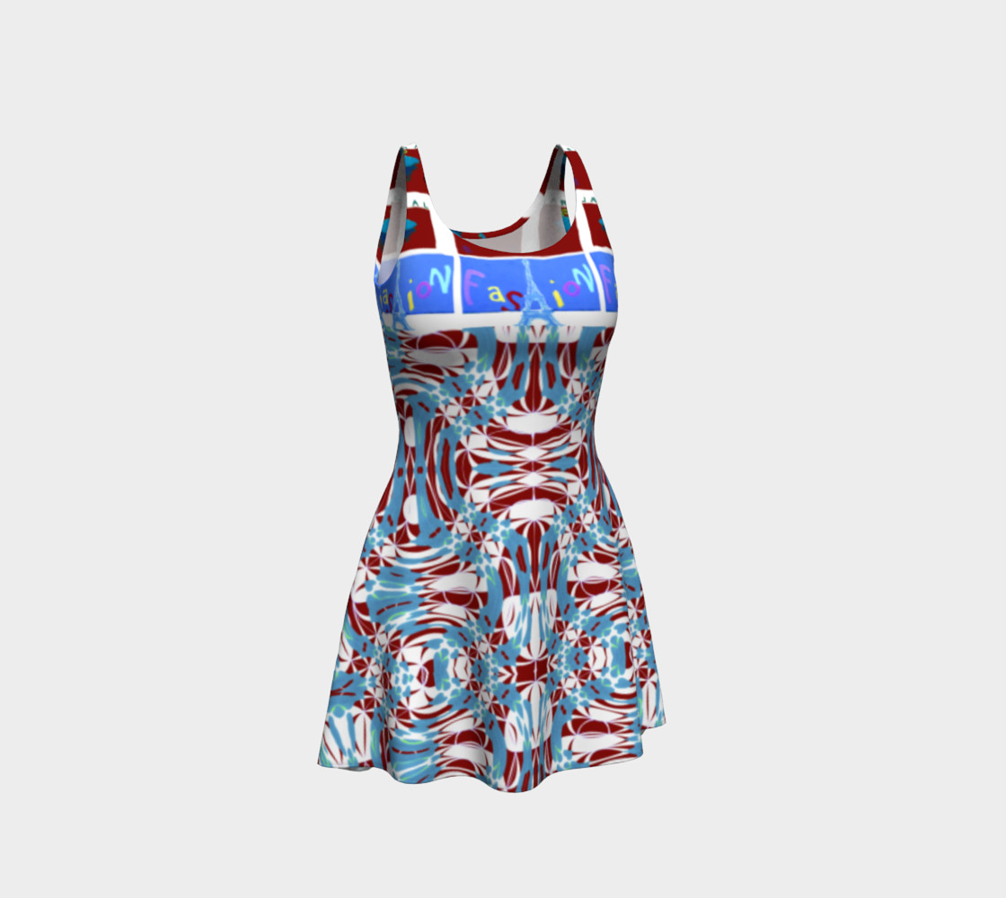Ultra-Fashion Statement / Eiffel-Spiral Flare Dress preview #1