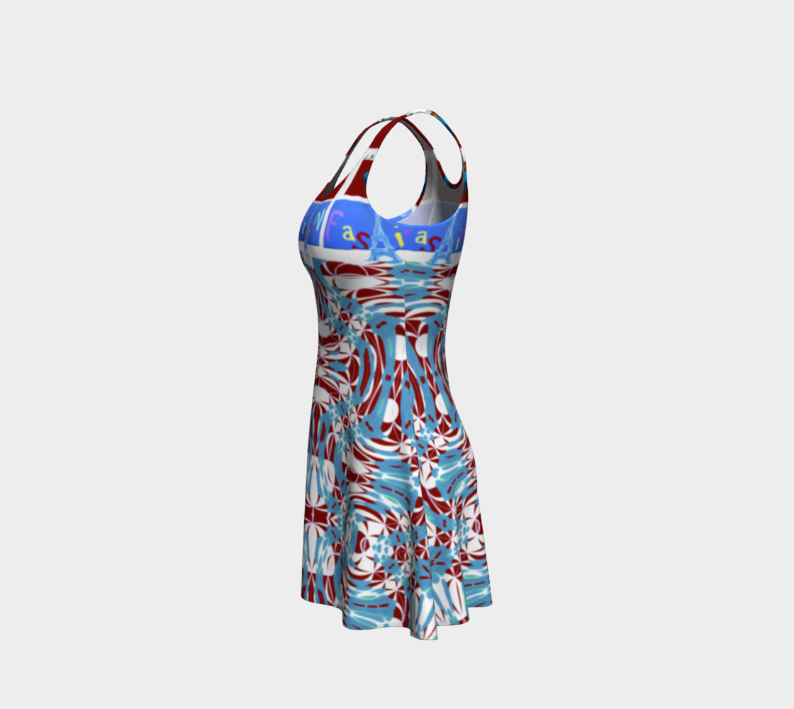 Ultra-Fashion Statement / Eiffel-Spiral Flare Dress preview #2