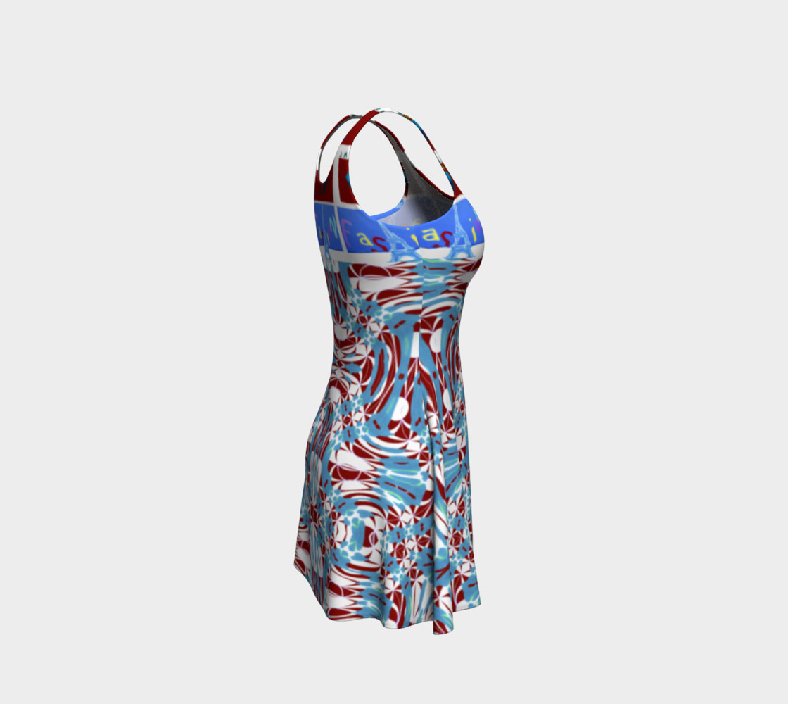 Ultra-Fashion Statement / Eiffel-Spiral Flare Dress preview #4