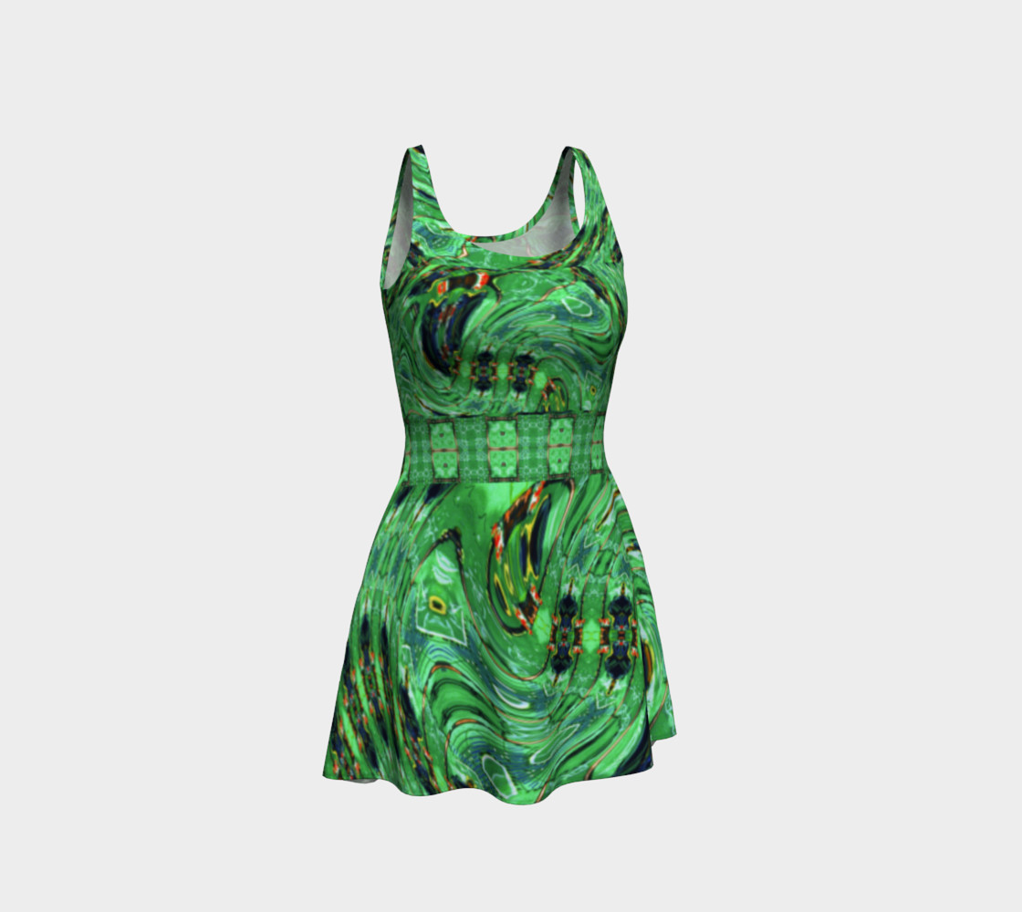 Kansas Green Tornado Dress preview #1