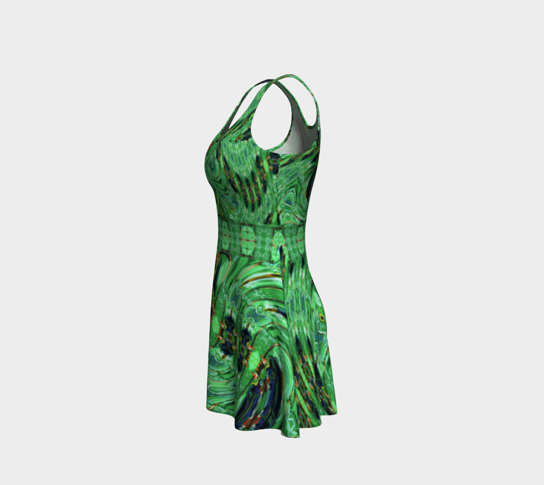 Kansas Green Tornado Dress preview #2