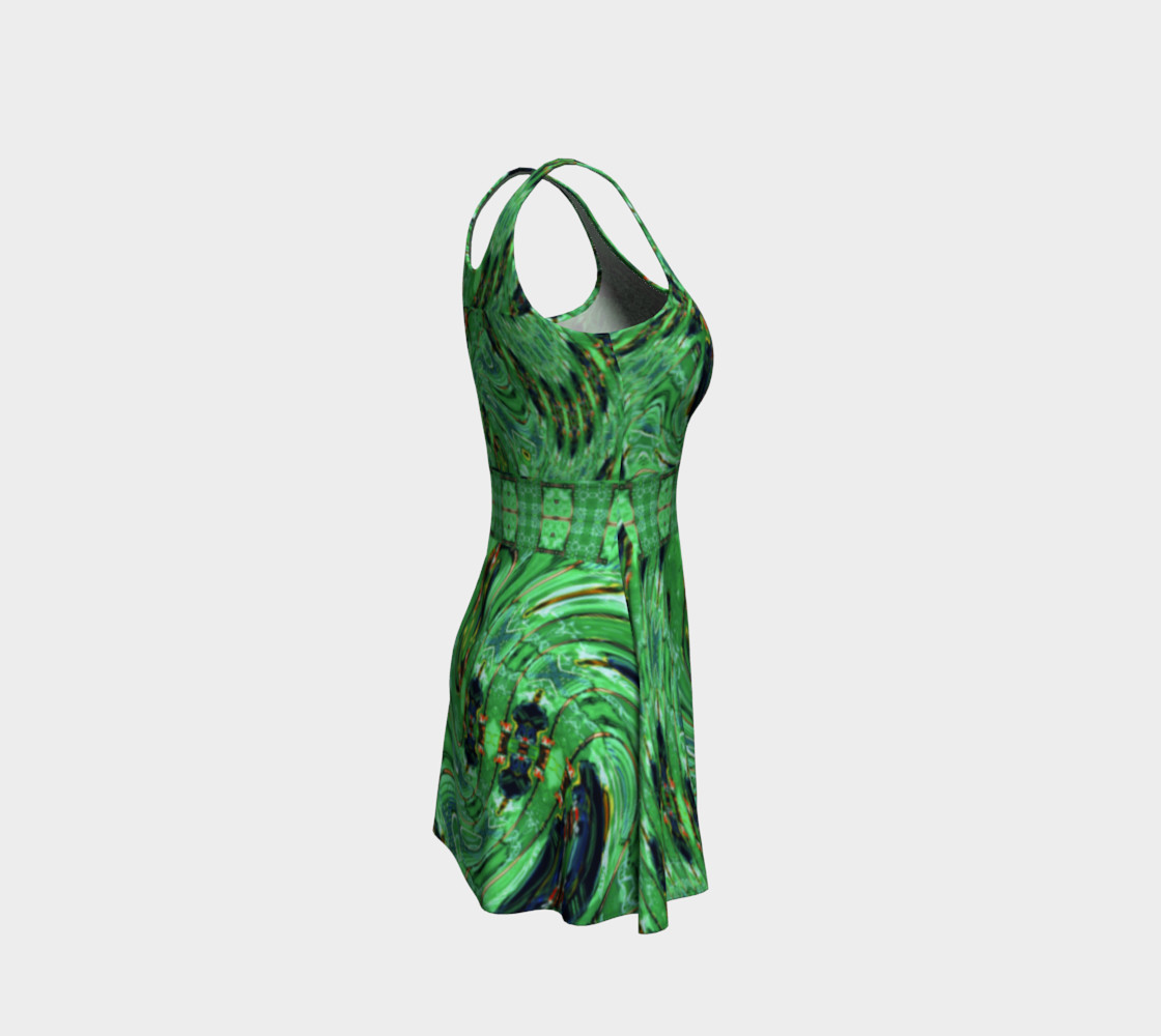 Kansas Green Tornado Dress preview #4