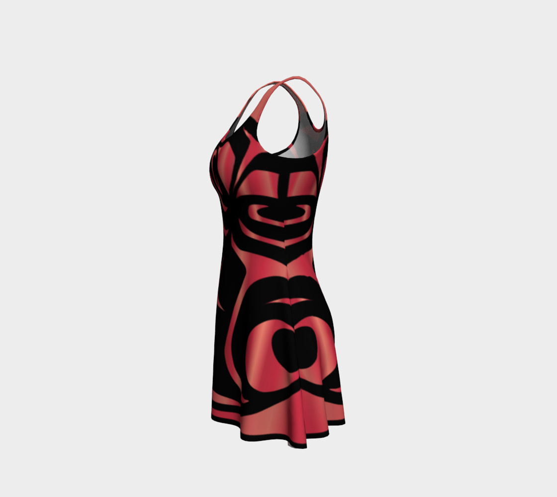 Kwagiulth-Celtic Raven Red Dye preview #2