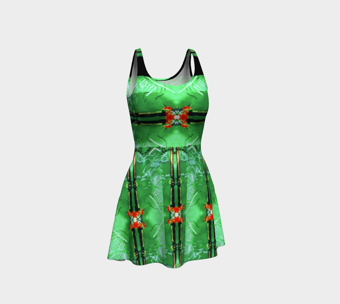 Emerald City Girl Red-Bow Party Dress preview #1