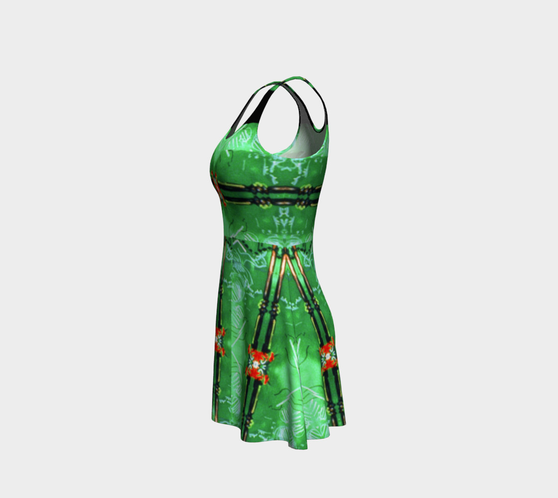 Emerald City Girl Red-Bow Party Dress preview #2