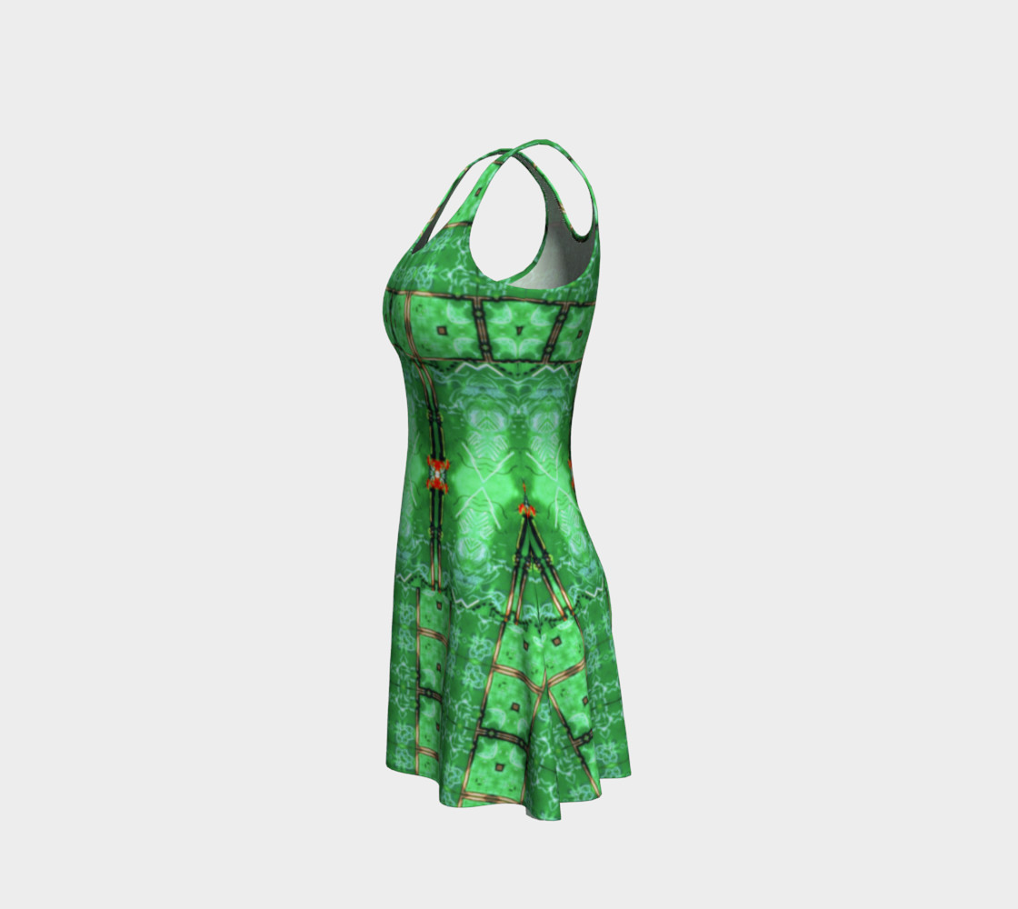 Emerald City Girl Virtual-Corset Dress preview #2