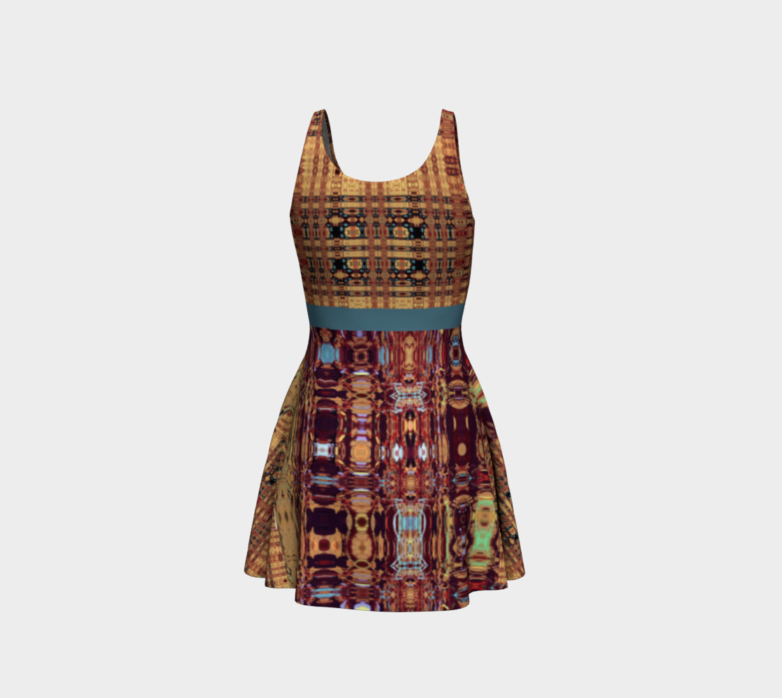 Aperçu de King Leo Multi-Virtual Weave Flare Dress #3