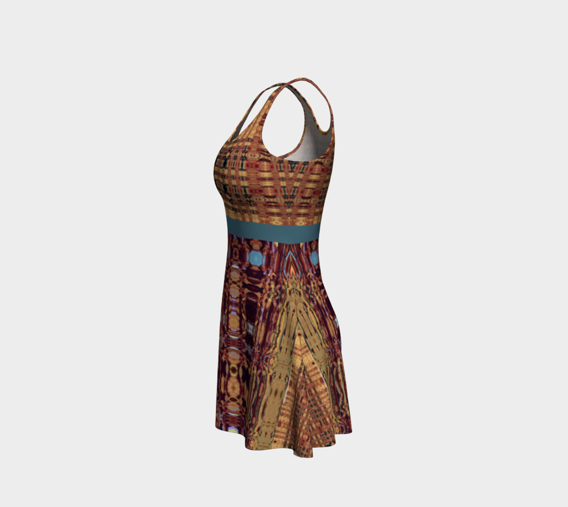Aperçu de King Leo Multi-Virtual Weave Flare Dress #2