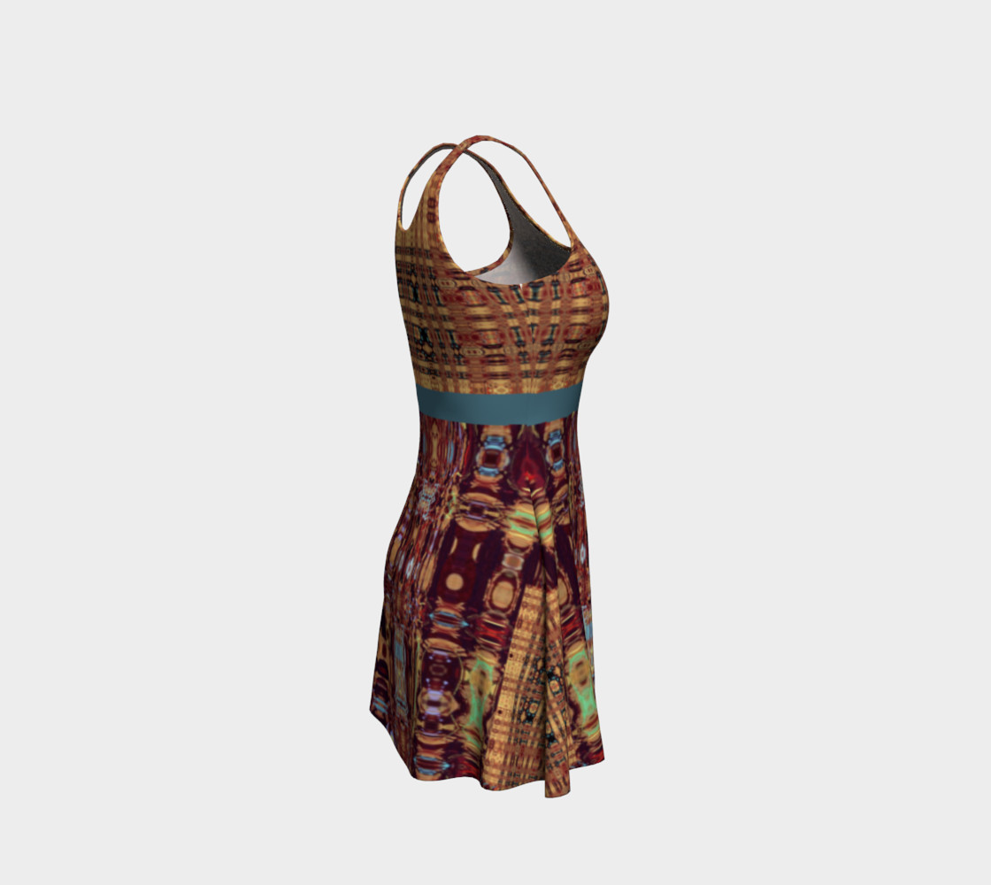 Aperçu de King Leo Multi-Virtual Weave Flare Dress #4