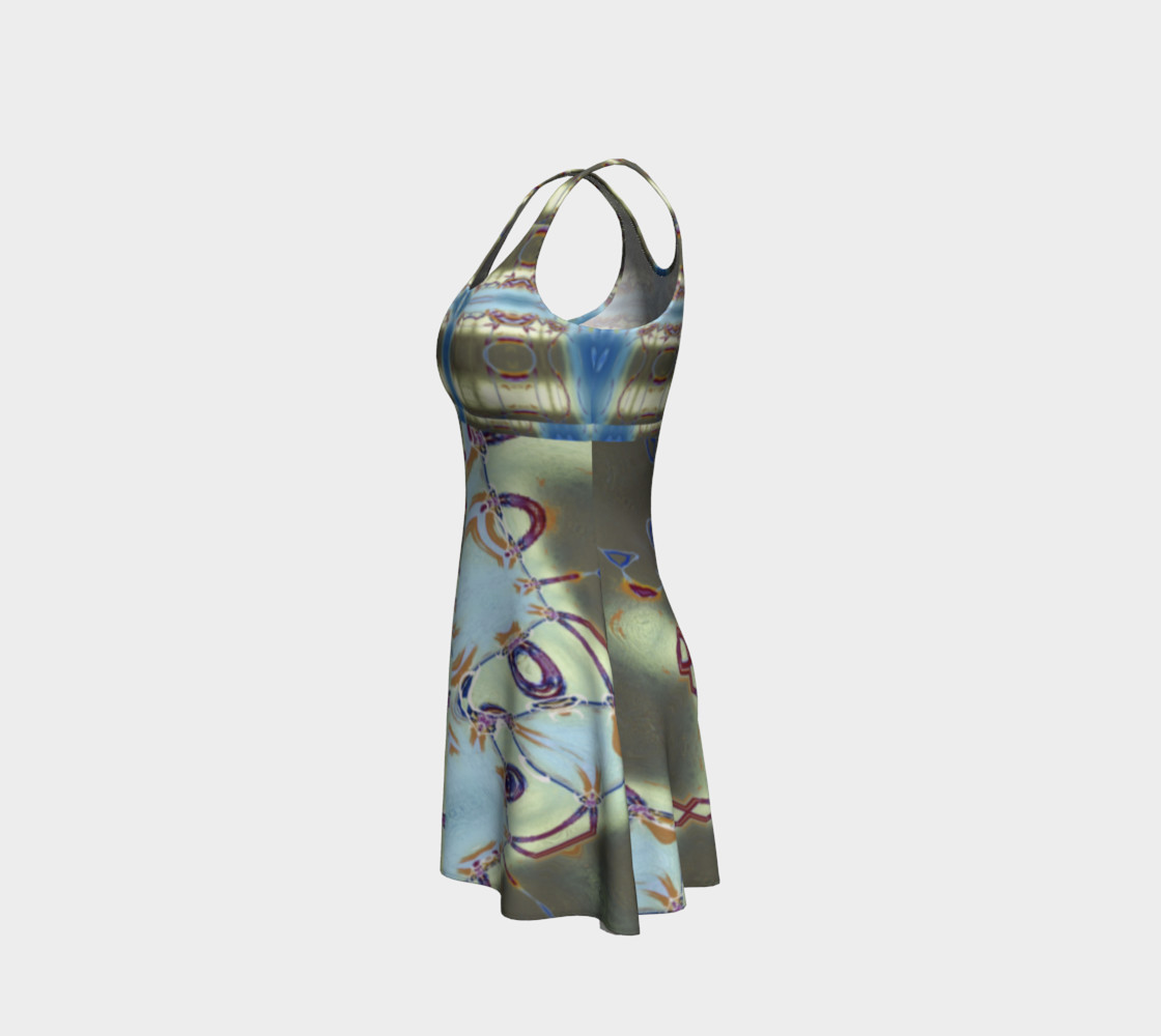 Glitter Queen Split Screen Party Dress preview #2