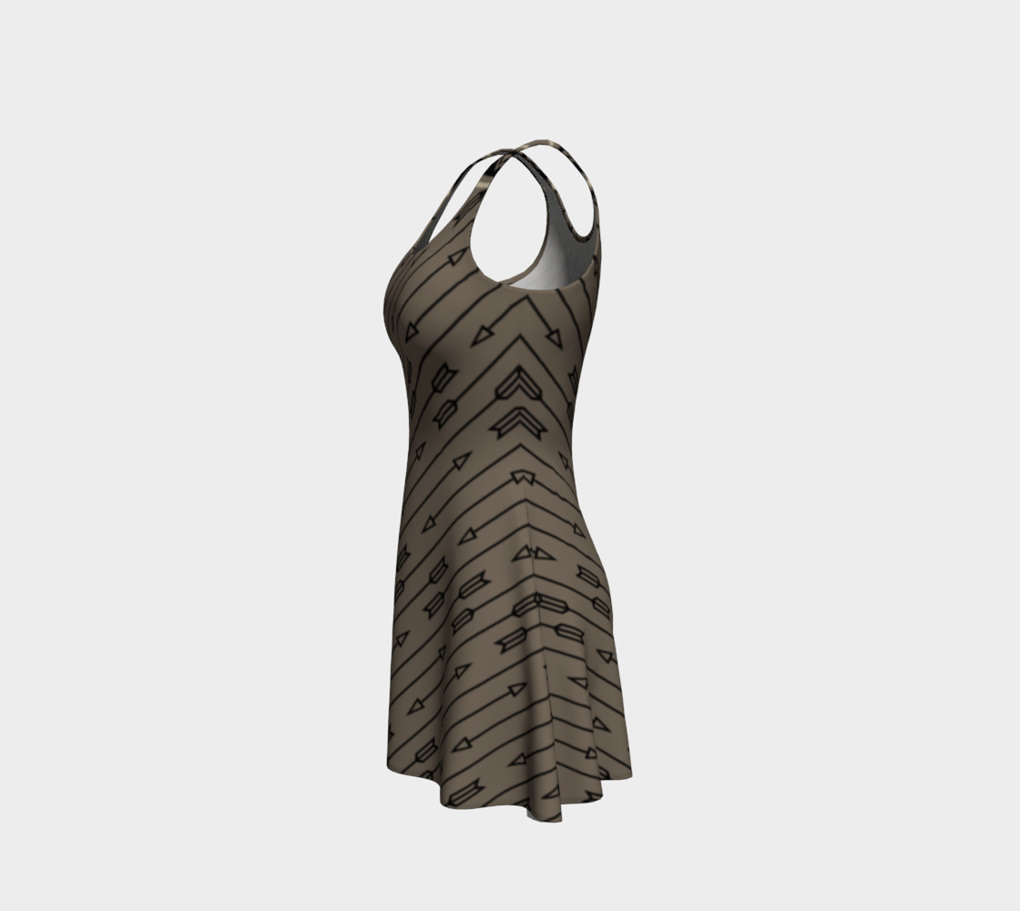 Arrows Flying (Gray Black) preview #2