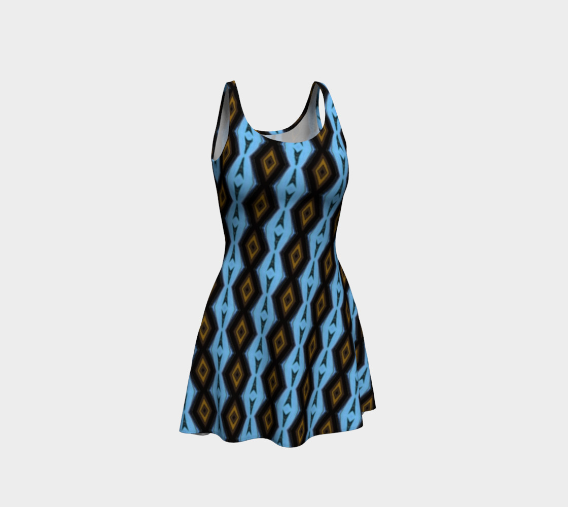 Chained - Flare Dress 3D preview