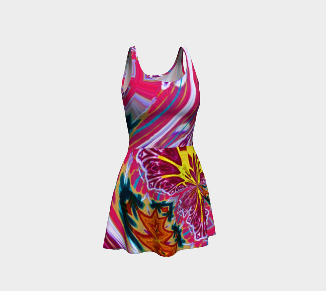 Newport Festive-Flow Candy Flare Dress preview #1