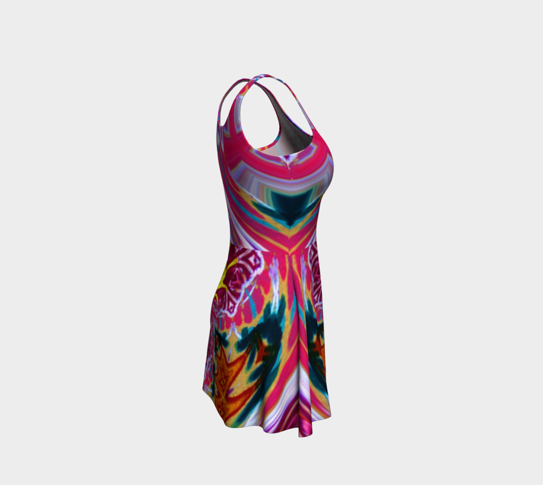 Newport Festive-Flow Candy Flare Dress preview #4