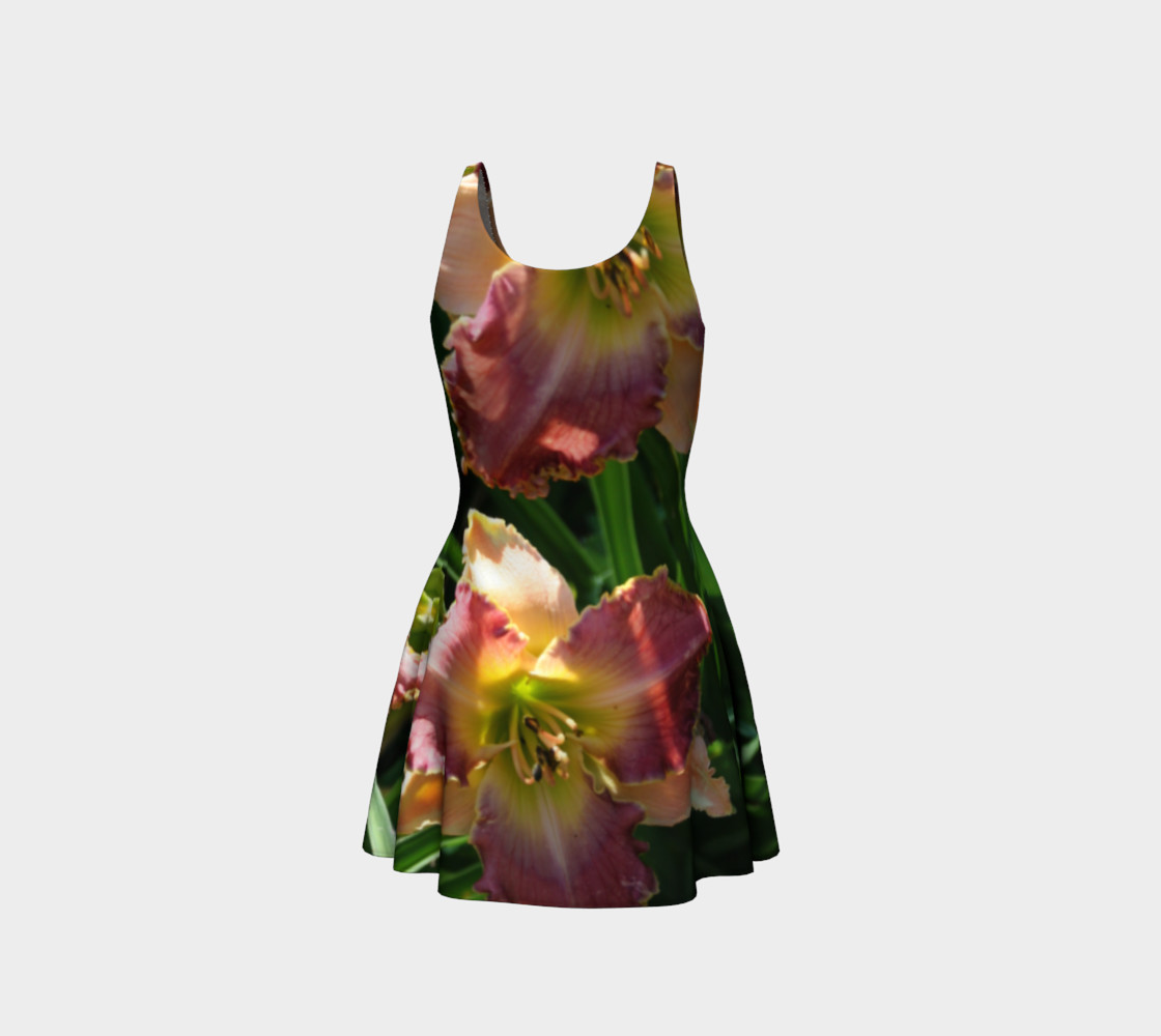 daylilies flare dress preview #3