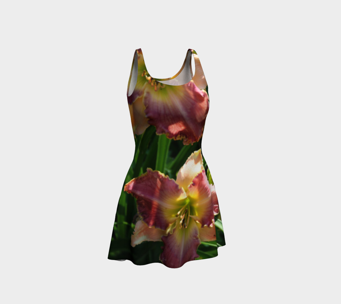 daylilies flare dress preview #1