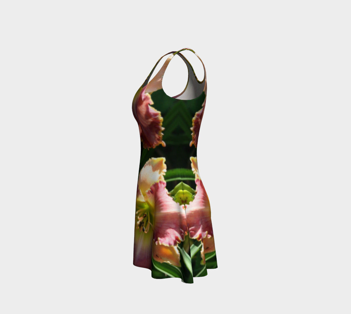 daylilies flare dress preview #2