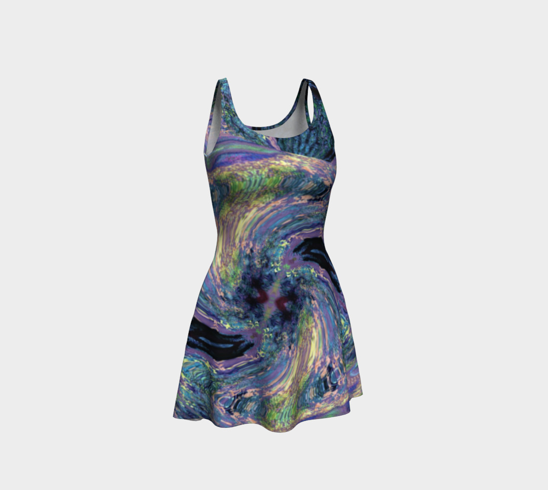 Aperçu de Tuscany Harvest / Vincenté Swirl Flare Dress #1