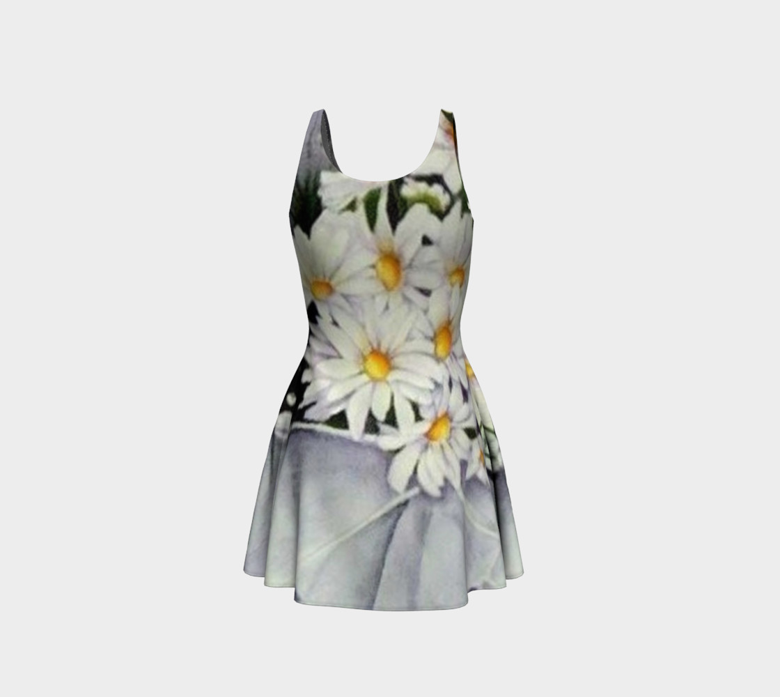Daisy Bouquet Flare Dress preview #3