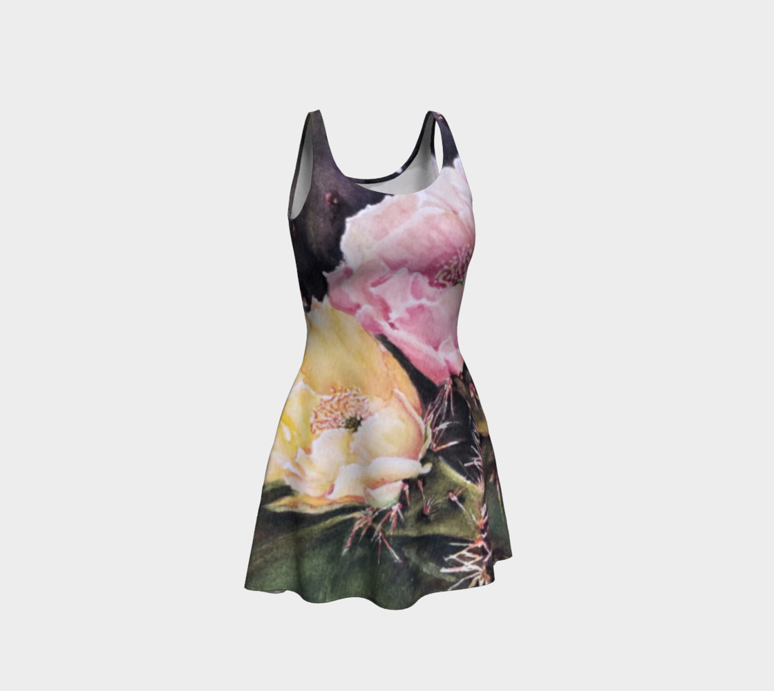 Desert Cactus Flare Dress preview #1