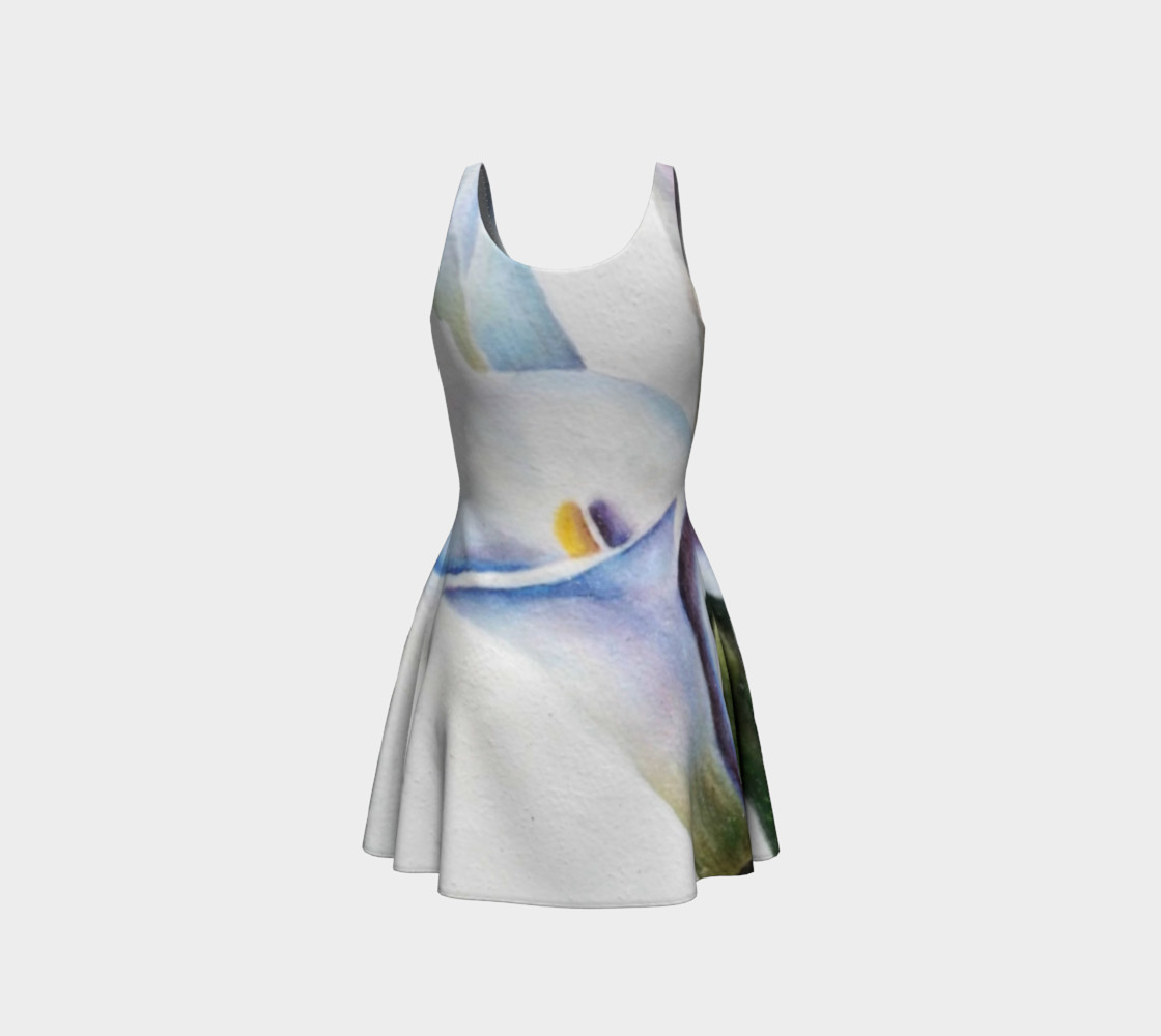 Calla Lily Flare Dress preview #3