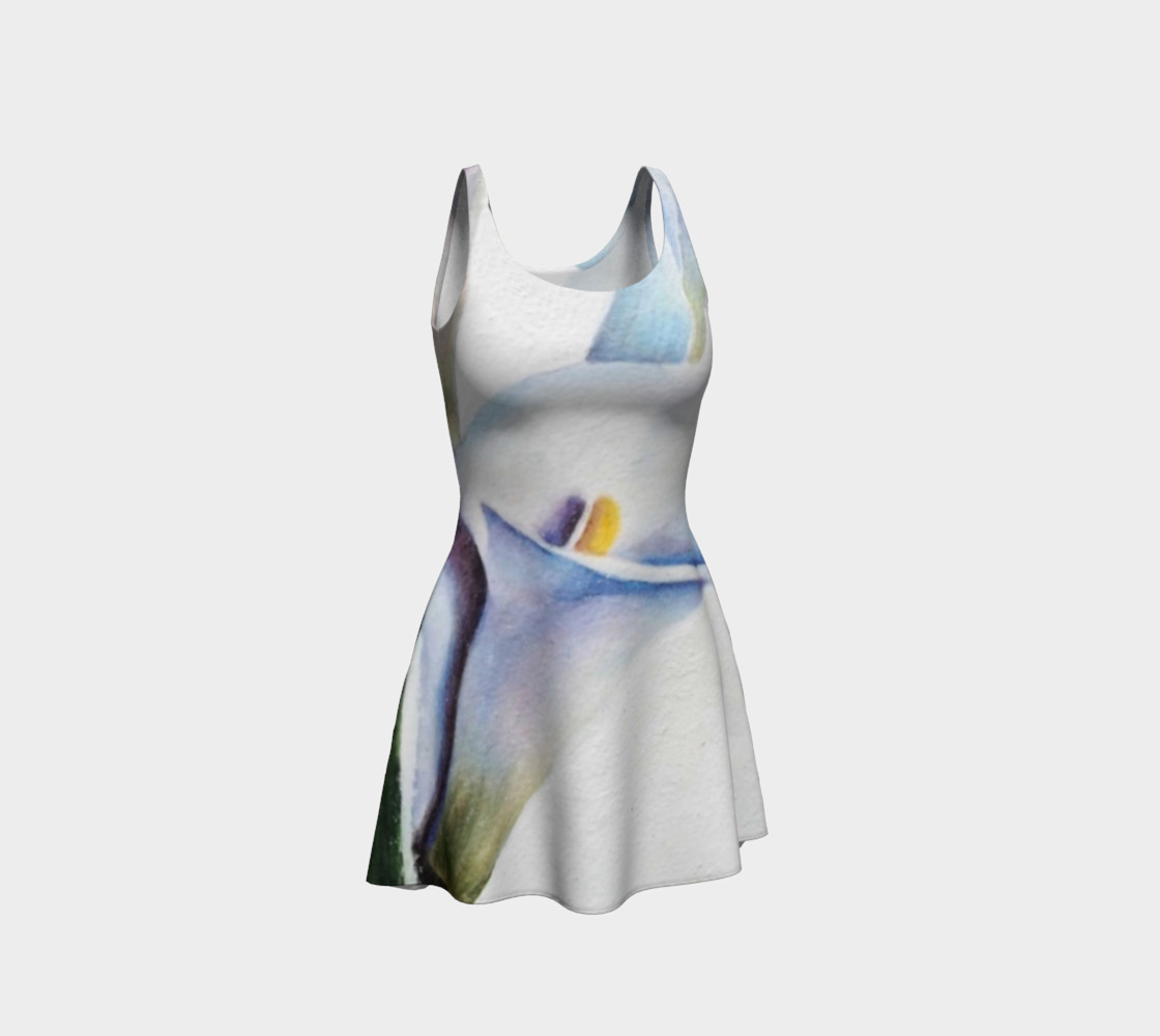 Calla Lily Flare Dress preview #1