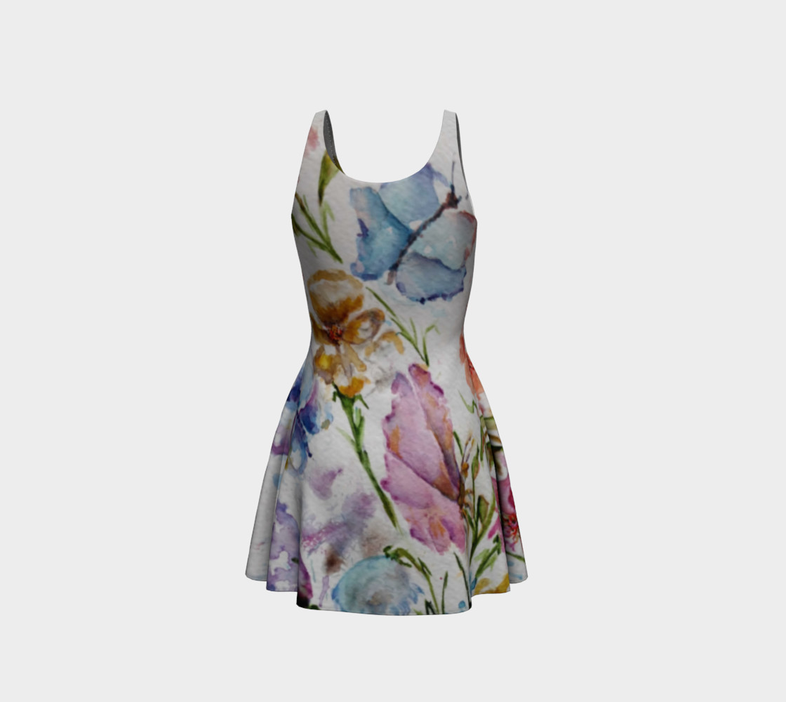 Garden Party Flare Dress preview #3