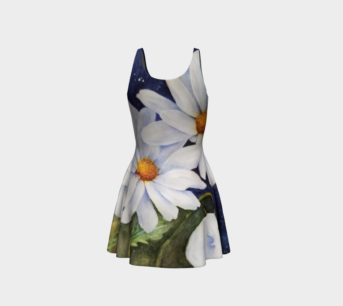 Classic Daisies Flare Dress preview #3