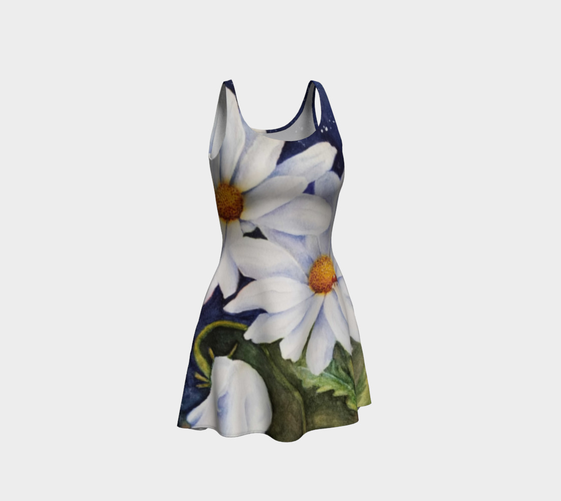 Classic Daisies Flare Dress preview #1