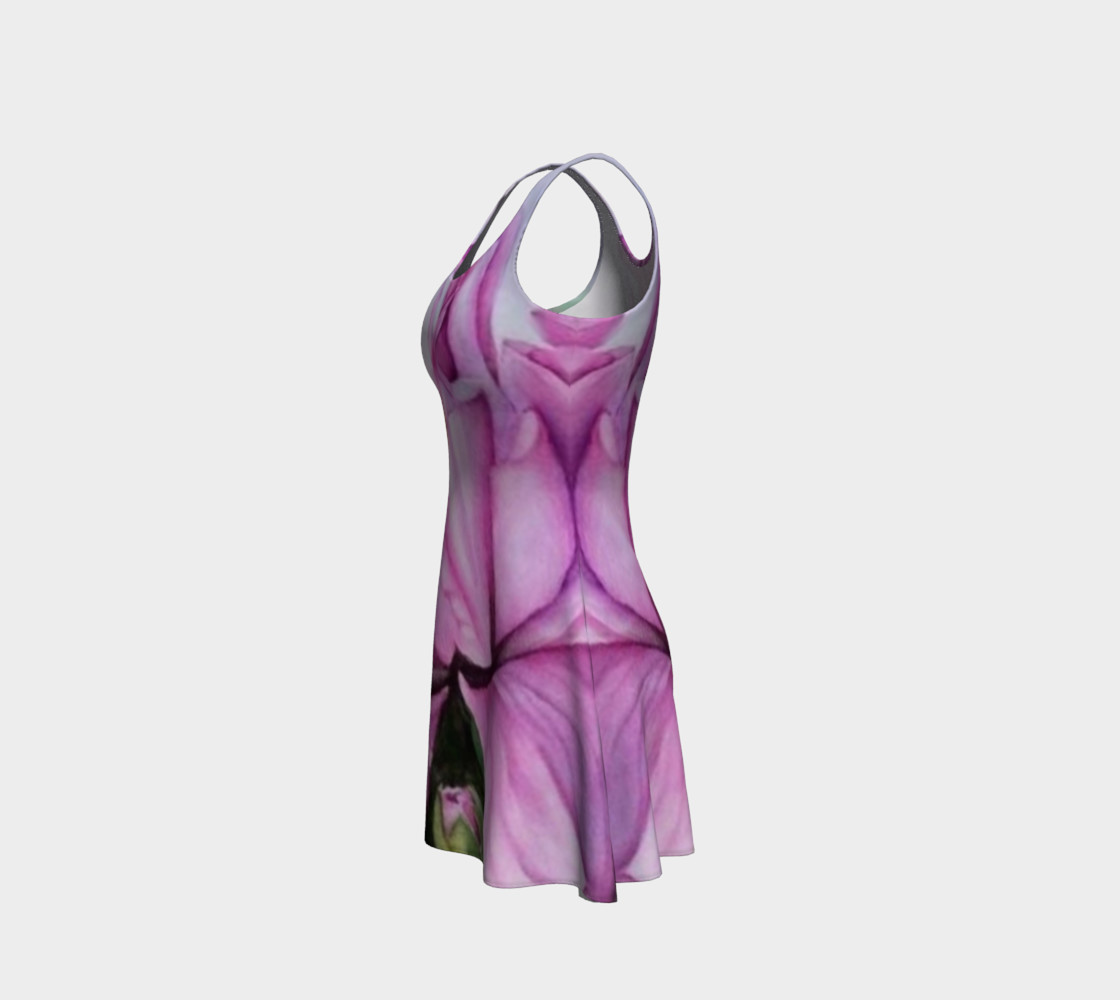 Tropical Pink Flare Dress preview #2