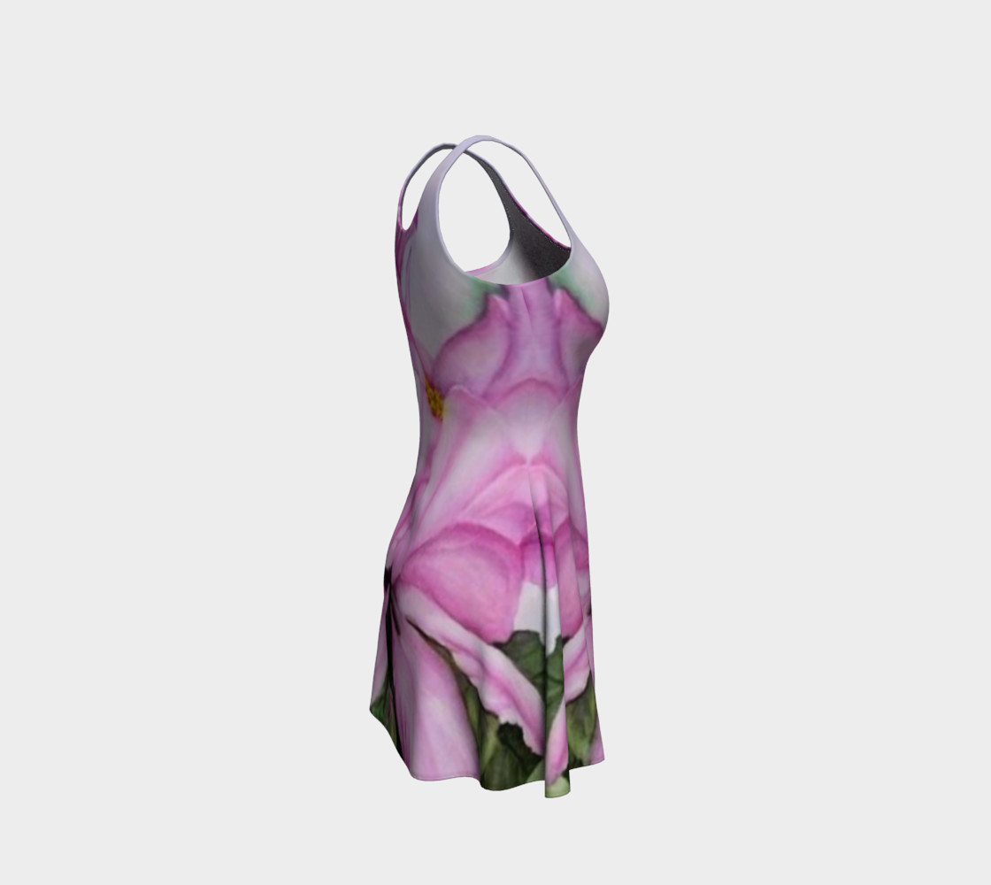 Tropical Pink Flare Dress preview #4